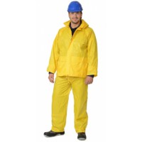 Костюм влагозащитный нейлоновый: куртка, брюки жёлтый (тип "ЛВ")
